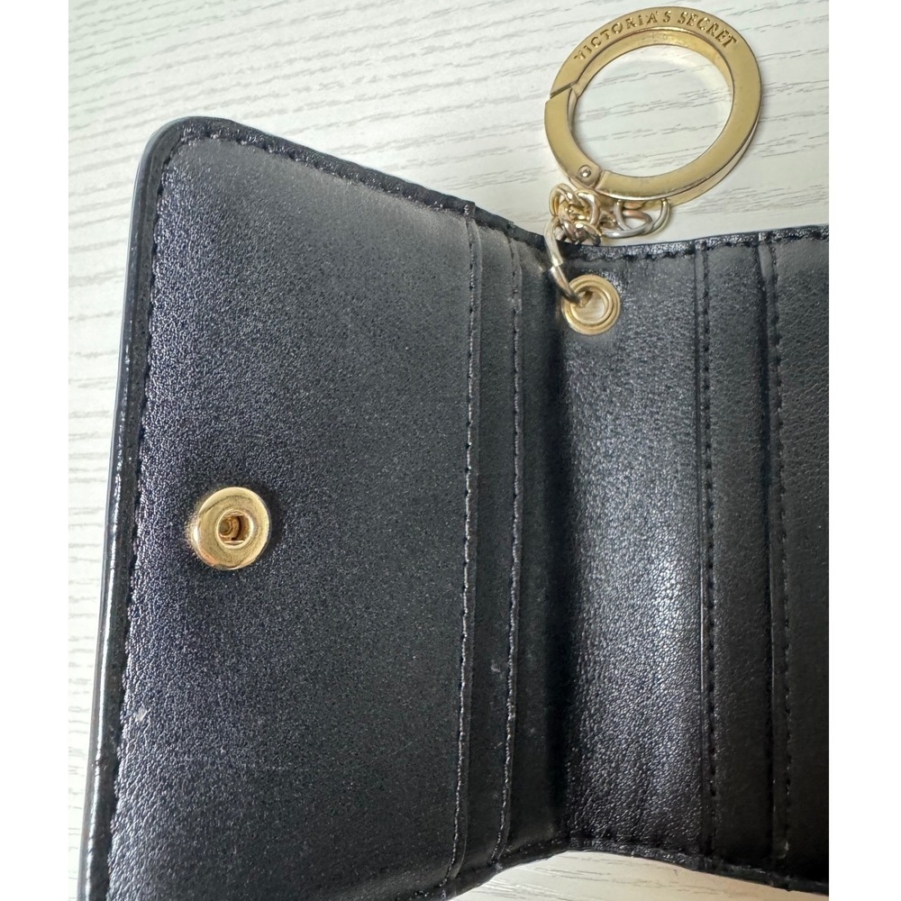 PINK Victoria's Secret Key Chain Wallet / Black / Sku0085 - Picture 6 of 7